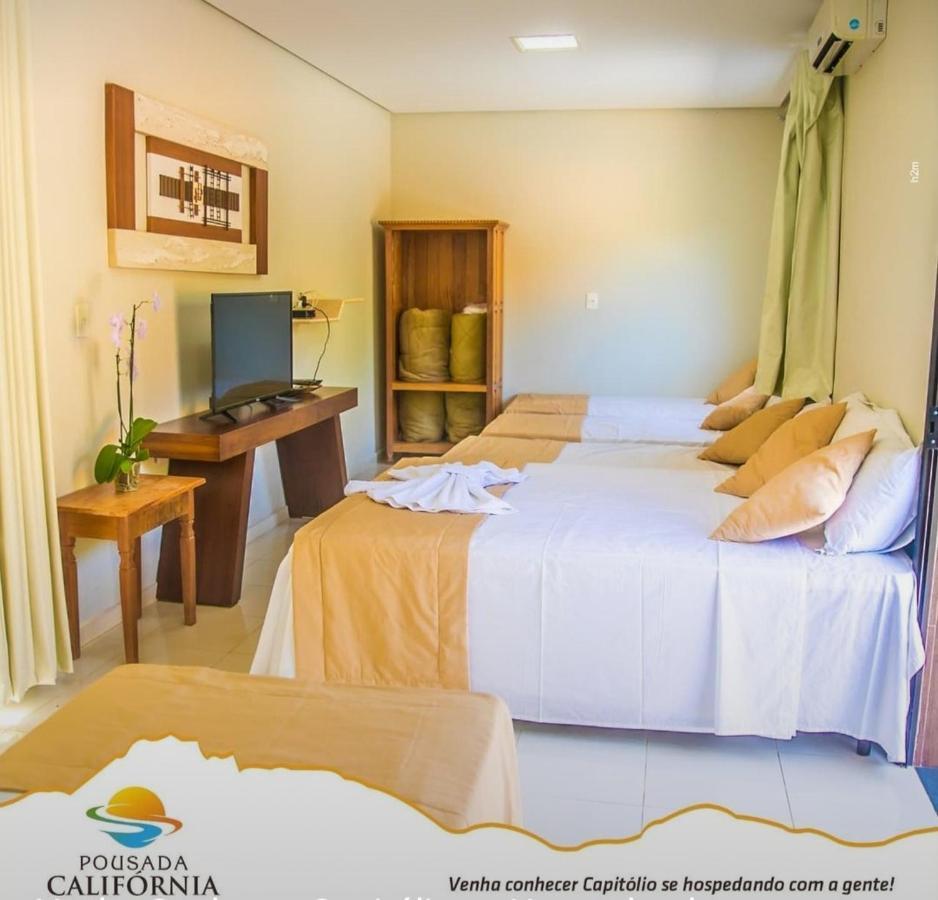 Hotel Pousada California à Capitólio Extérieur photo